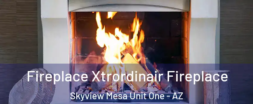 Fireplace Xtrordinair Fireplace Skyview Mesa Unit One - AZ
