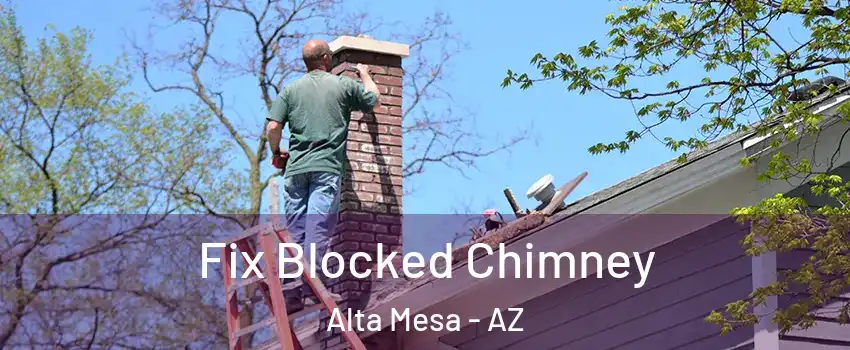Fix Blocked Chimney Alta Mesa - AZ
