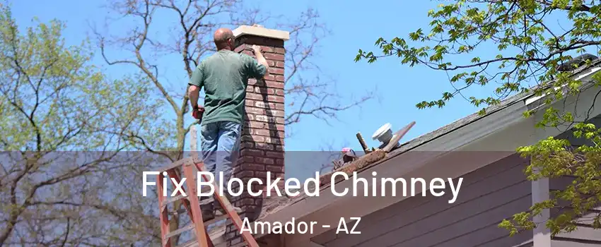 Fix Blocked Chimney Amador - AZ