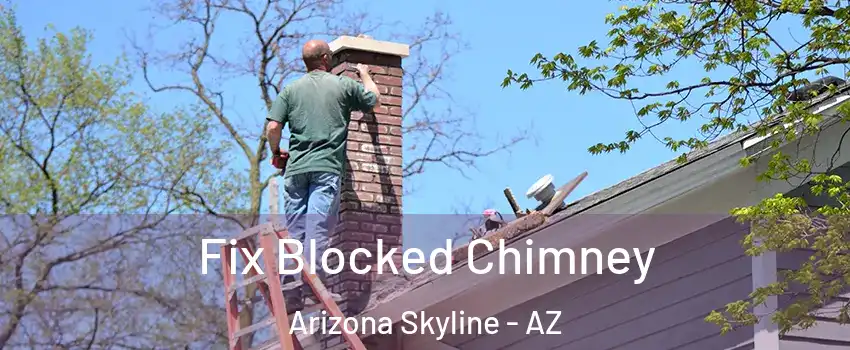 Fix Blocked Chimney Arizona Skyline - AZ