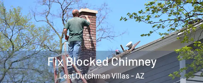 Fix Blocked Chimney Lost Dutchman Villas - AZ