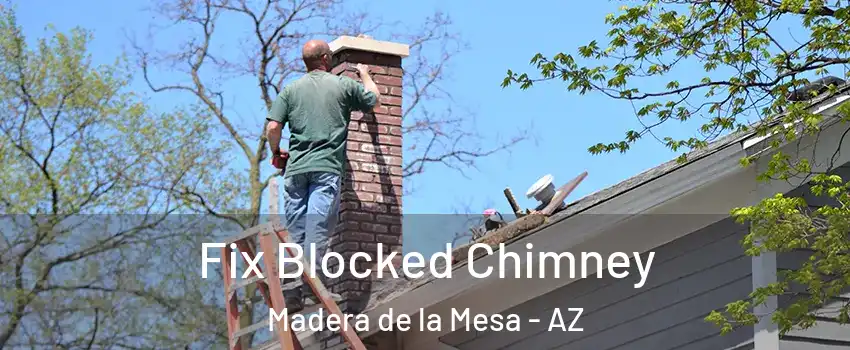 Fix Blocked Chimney Madera de la Mesa - AZ