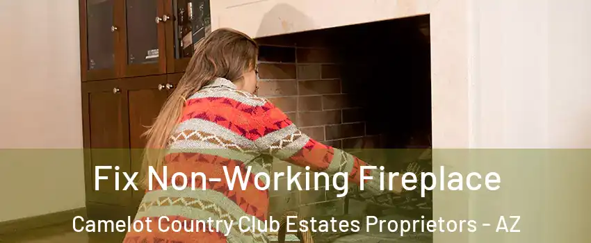 Fix Non-Working Fireplace Camelot Country Club Estates Proprietors - AZ