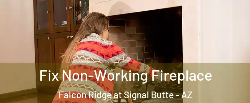 Fix Non-Working Fireplace Falcon Ridge at Signal Butte - AZ