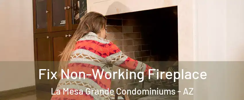 Fix Non-Working Fireplace La Mesa Grande Condominiums - AZ