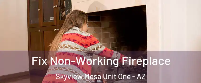 Fix Non-Working Fireplace Skyview Mesa Unit One - AZ