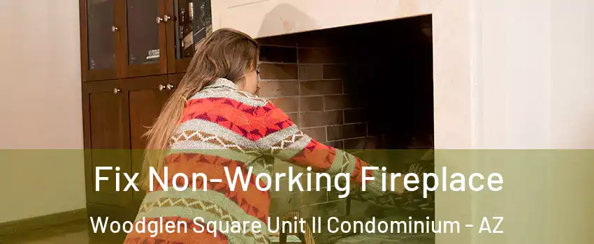 Fix Non-Working Fireplace Woodglen Square Unit II Condominium - AZ