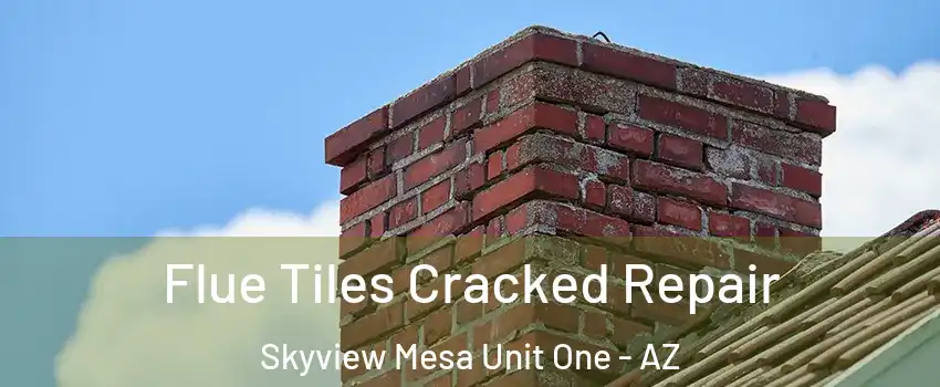 Flue Tiles Cracked Repair Skyview Mesa Unit One - AZ