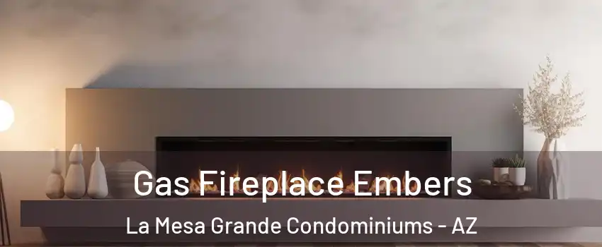 Gas Fireplace Embers La Mesa Grande Condominiums - AZ