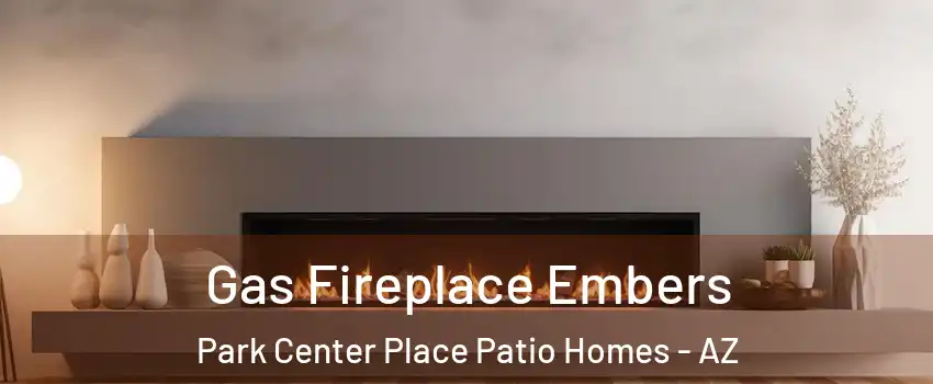 Gas Fireplace Embers Park Center Place Patio Homes - AZ