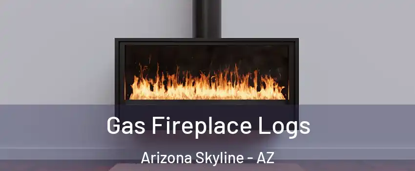 Gas Fireplace Logs Arizona Skyline - AZ