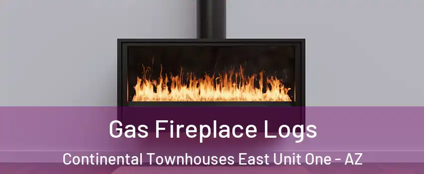 Gas Fireplace Logs Continental Townhouses East Unit One - AZ