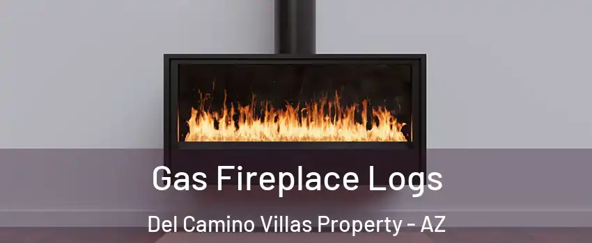 Gas Fireplace Logs Del Camino Villas Property - AZ