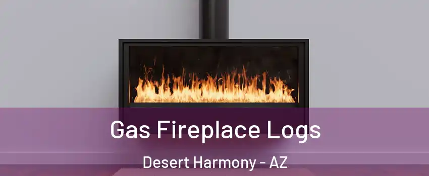Gas Fireplace Logs Desert Harmony - AZ