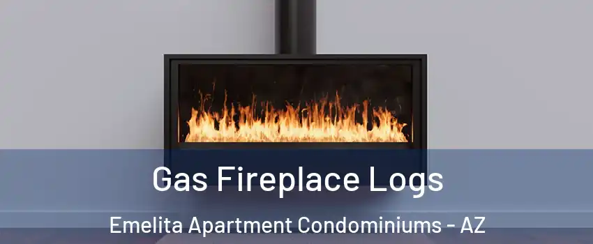 Gas Fireplace Logs Emelita Apartment Condominiums - AZ