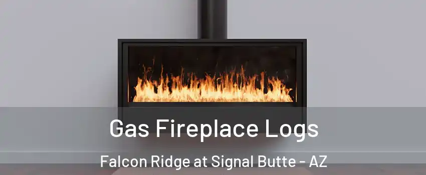 Gas Fireplace Logs Falcon Ridge at Signal Butte - AZ