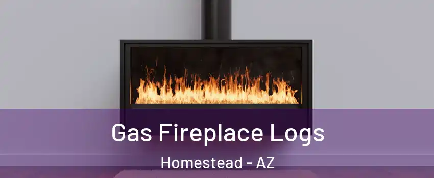 Gas Fireplace Logs Homestead - AZ