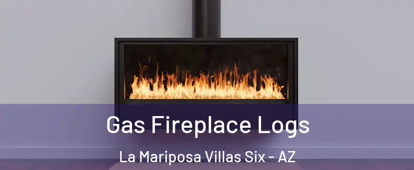 Gas Fireplace Logs La Mariposa Villas Six - AZ