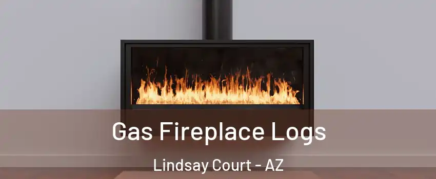 Gas Fireplace Logs Lindsay Court - AZ