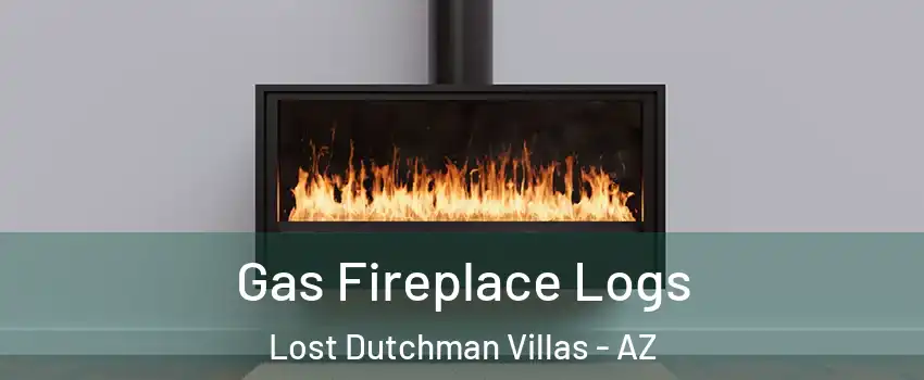 Gas Fireplace Logs Lost Dutchman Villas - AZ