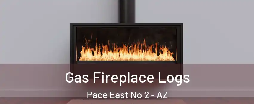 Gas Fireplace Logs Pace East No 2 - AZ