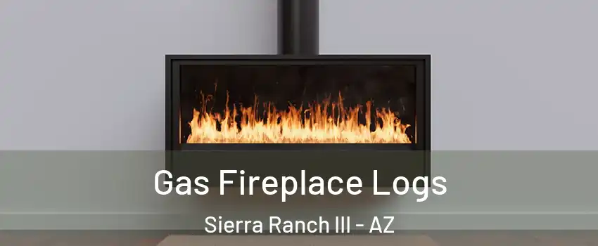 Gas Fireplace Logs Sierra Ranch III - AZ
