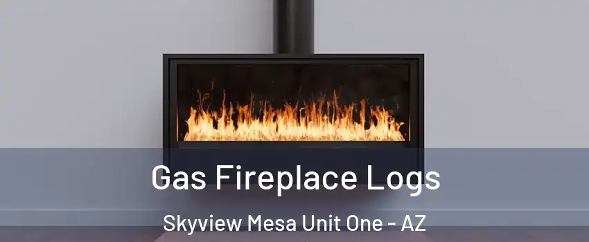 Gas Fireplace Logs Skyview Mesa Unit One - AZ