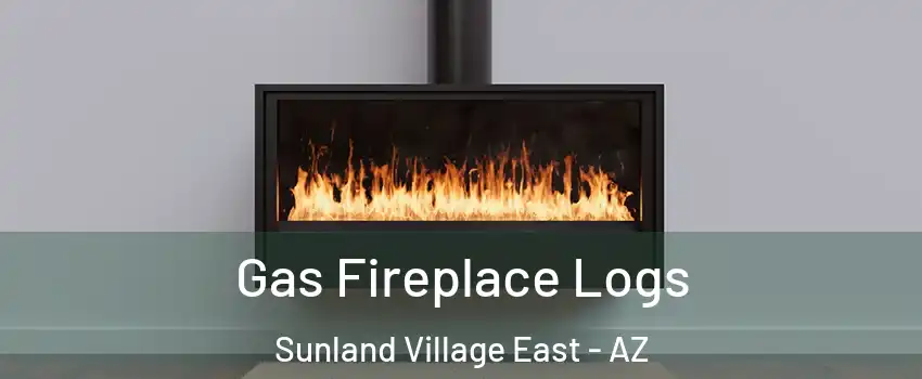 Gas Fireplace Logs Sunland Village East - AZ
