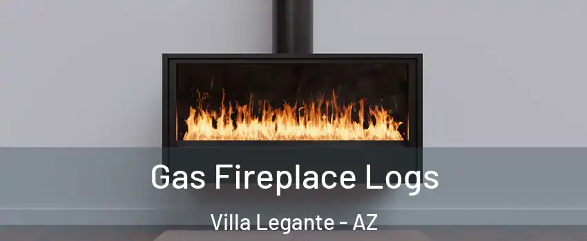 Gas Fireplace Logs Villa Legante - AZ