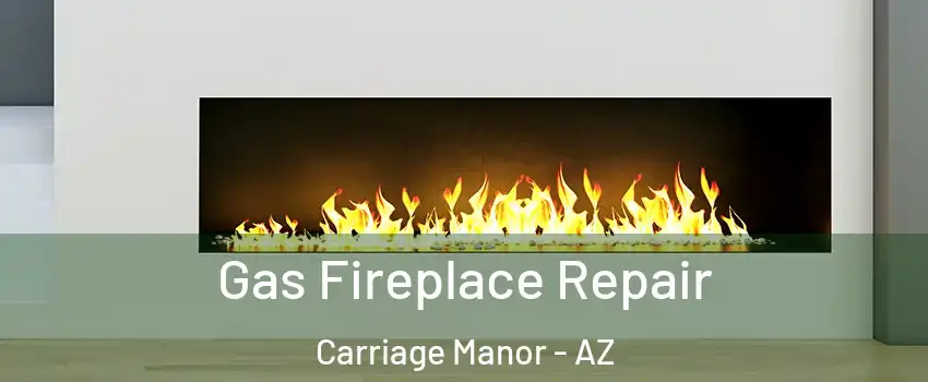 Gas Fireplace Repair Carriage Manor - AZ