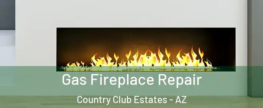 Gas Fireplace Repair Country Club Estates - AZ