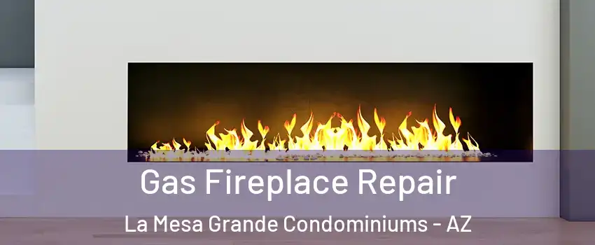 Gas Fireplace Repair La Mesa Grande Condominiums - AZ