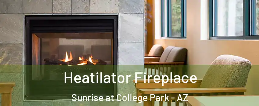 Heatilator Fireplace Sunrise at College Park - AZ