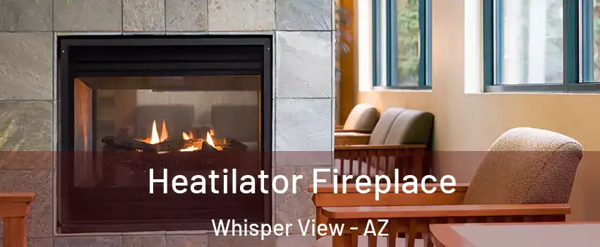 Heatilator Fireplace Whisper View - AZ