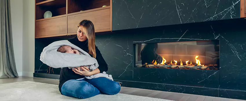 Affordable Electric Fireplace Installation in Desert Place at Morrison Ranch, AZ