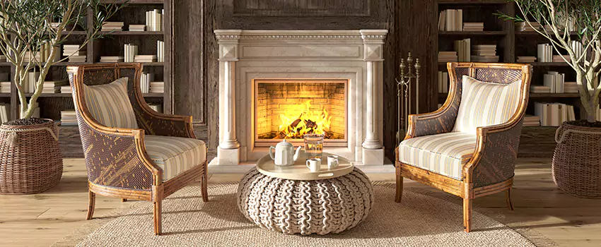 Mendota Hearth Fireplace Heat Management Inspection in Desert Place at Morrison Ranch, AZ