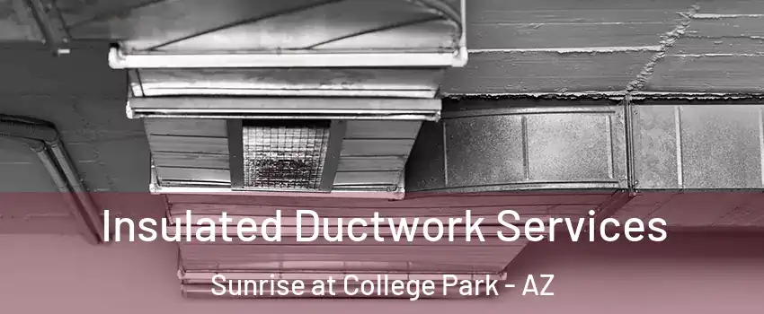 Insulated Ductwork Services Sunrise at College Park - AZ