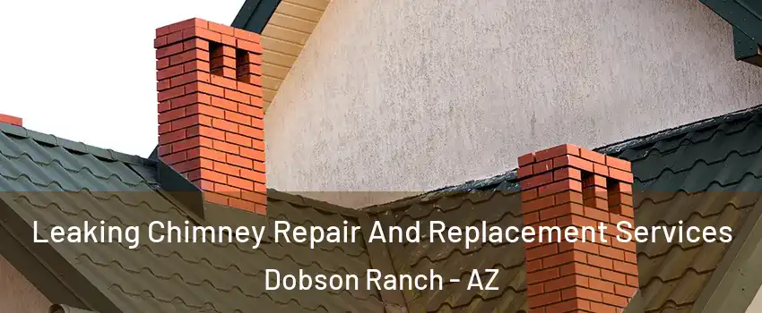 Leaking Chimney Repair And Replacement Services Dobson Ranch - AZ
