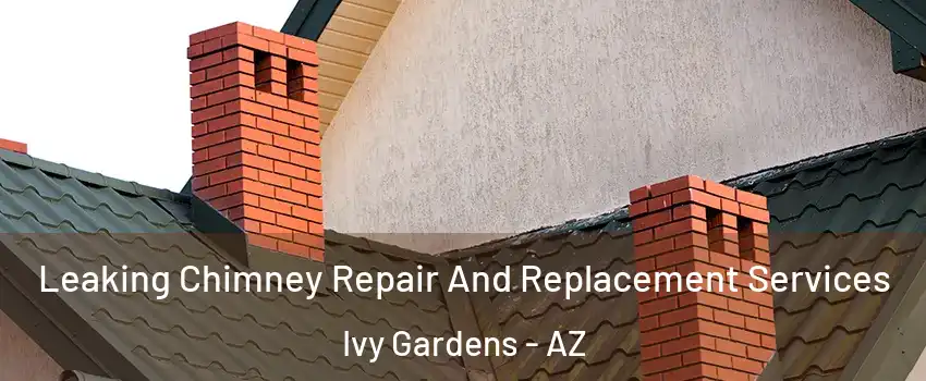 Leaking Chimney Repair And Replacement Services Ivy Gardens - AZ