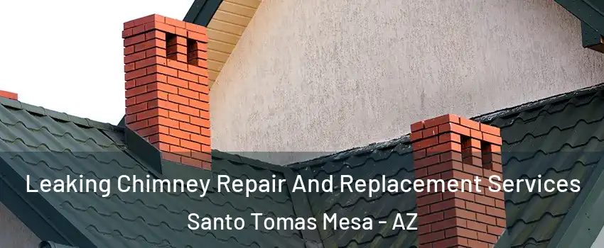 Leaking Chimney Repair And Replacement Services Santo Tomas Mesa - AZ