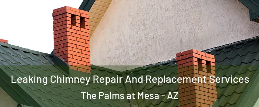 Leaking Chimney Repair And Replacement Services The Palms at Mesa - AZ