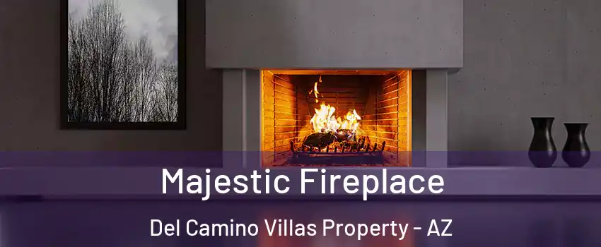 Majestic Fireplace Del Camino Villas Property - AZ