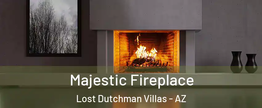 Majestic Fireplace Lost Dutchman Villas - AZ