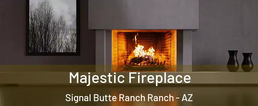 Majestic Fireplace Signal Butte Ranch Ranch - AZ