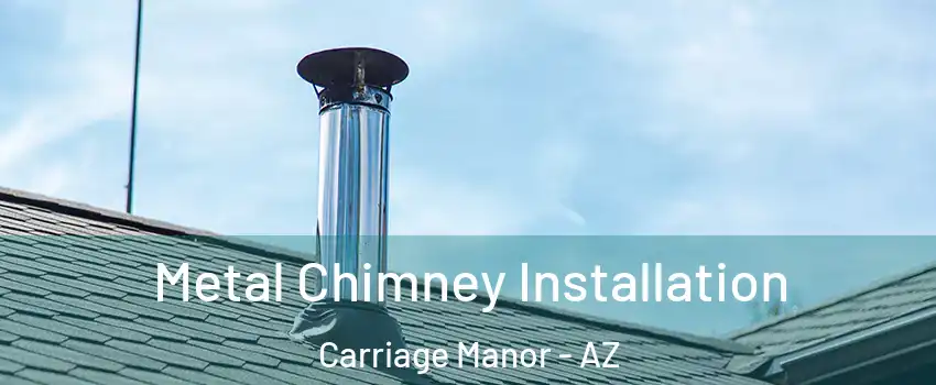 Metal Chimney Installation Carriage Manor - AZ