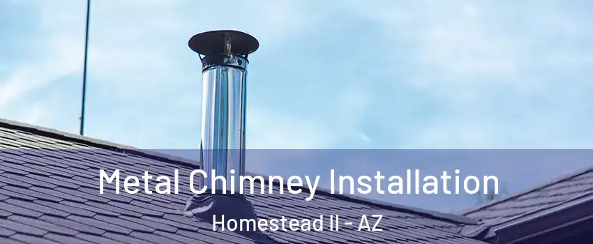 Metal Chimney Installation Homestead II - AZ