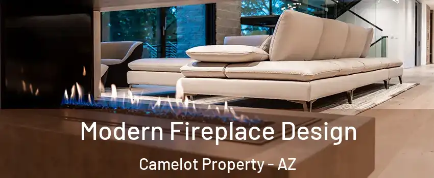 Modern Fireplace Design Camelot Property - AZ