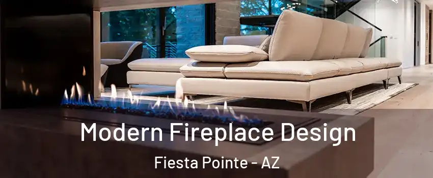Modern Fireplace Design Fiesta Pointe - AZ