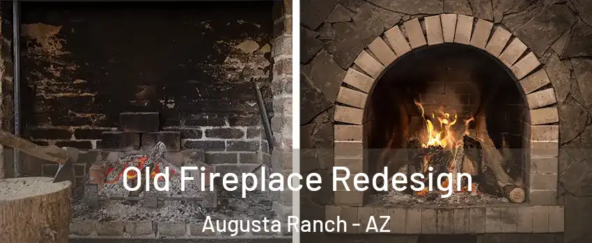 Old Fireplace Redesign Augusta Ranch - AZ