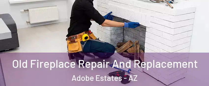 Old Fireplace Repair And Replacement Adobe Estates - AZ